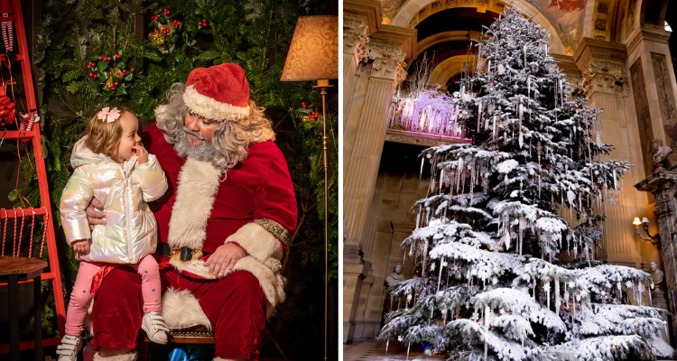 Santa's Grotto at Chiswick House.