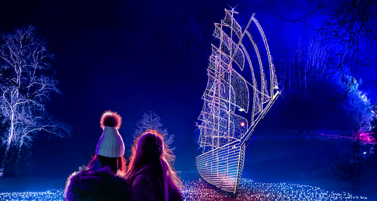 Neverland display at Kenwood House Christmas 2025