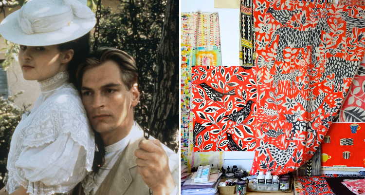 Period drama and patterns from the fashion and textile museum in London.