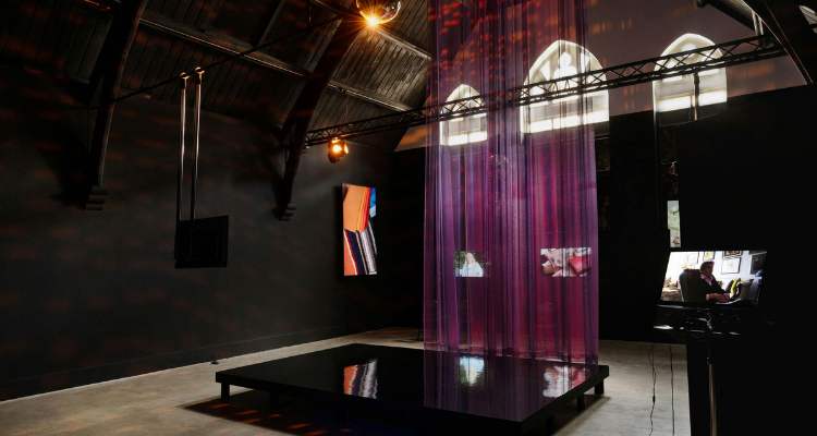 Hilary Lloyd: Very High Frequency in London.