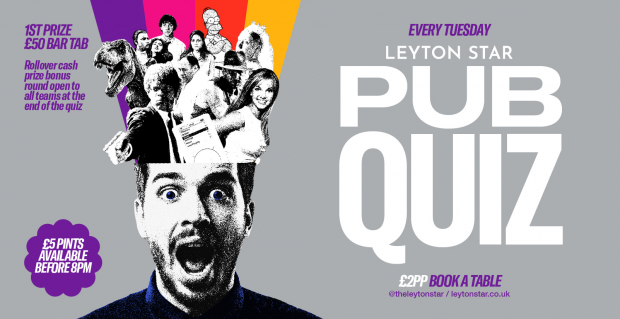The Leyton Star Pub Quiz