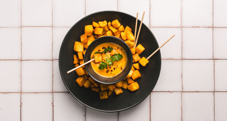 Cheesy Peru fondue from Las Iguanas.