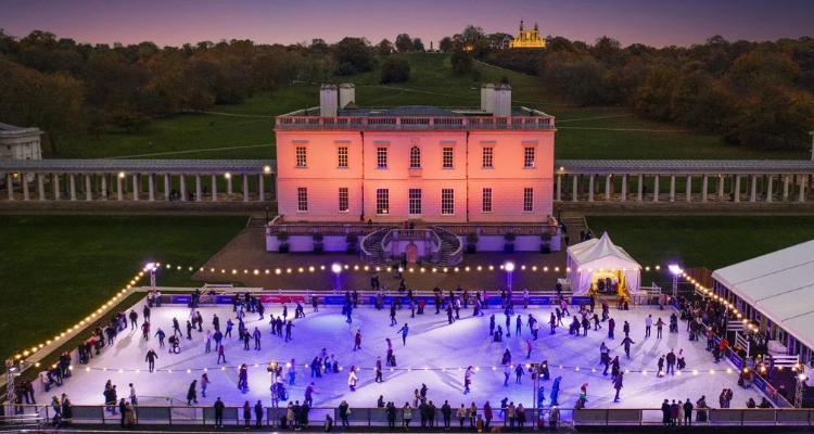 Queen's House ice rink.