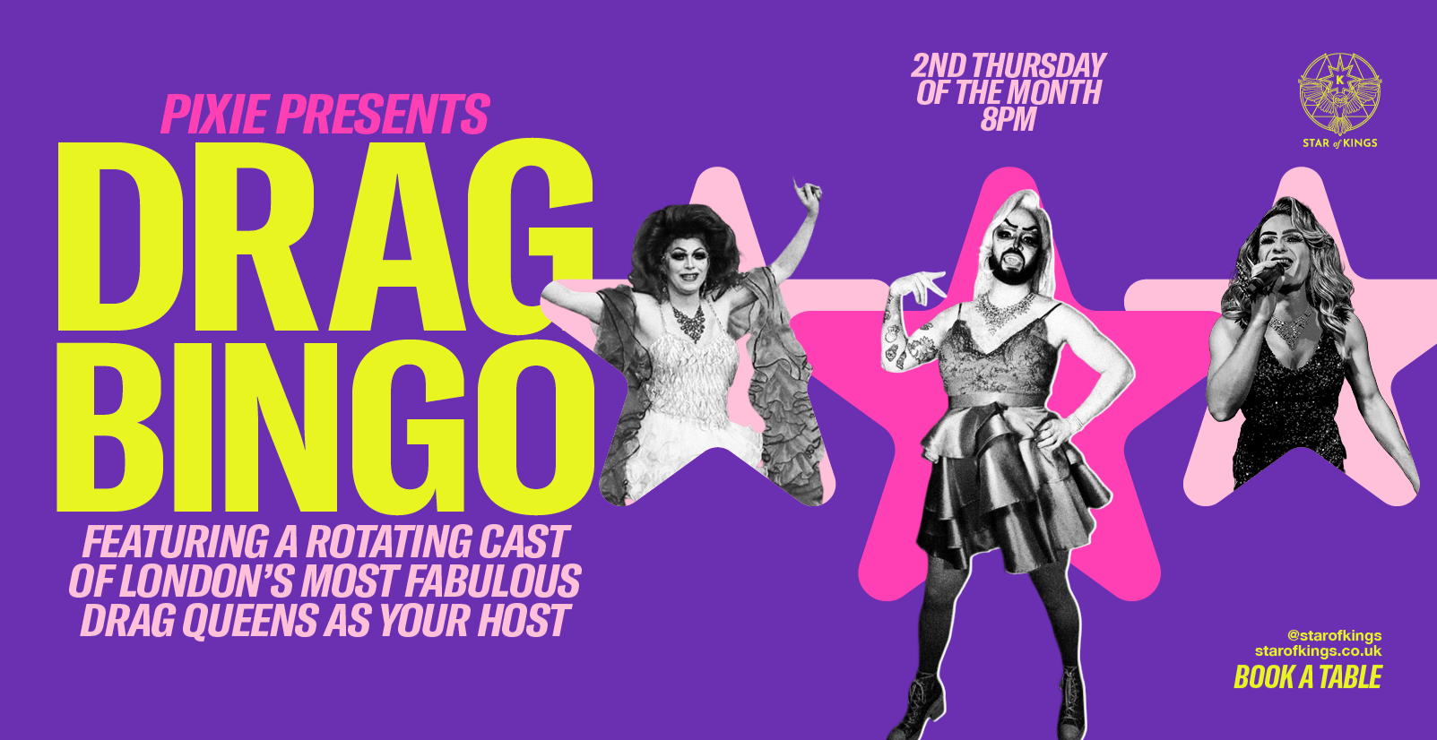 The Star of Kings Drag Bingo