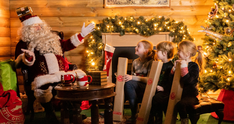 Santa's Grotto London Zoo.
