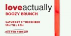 Love Actually Boozy Brunch