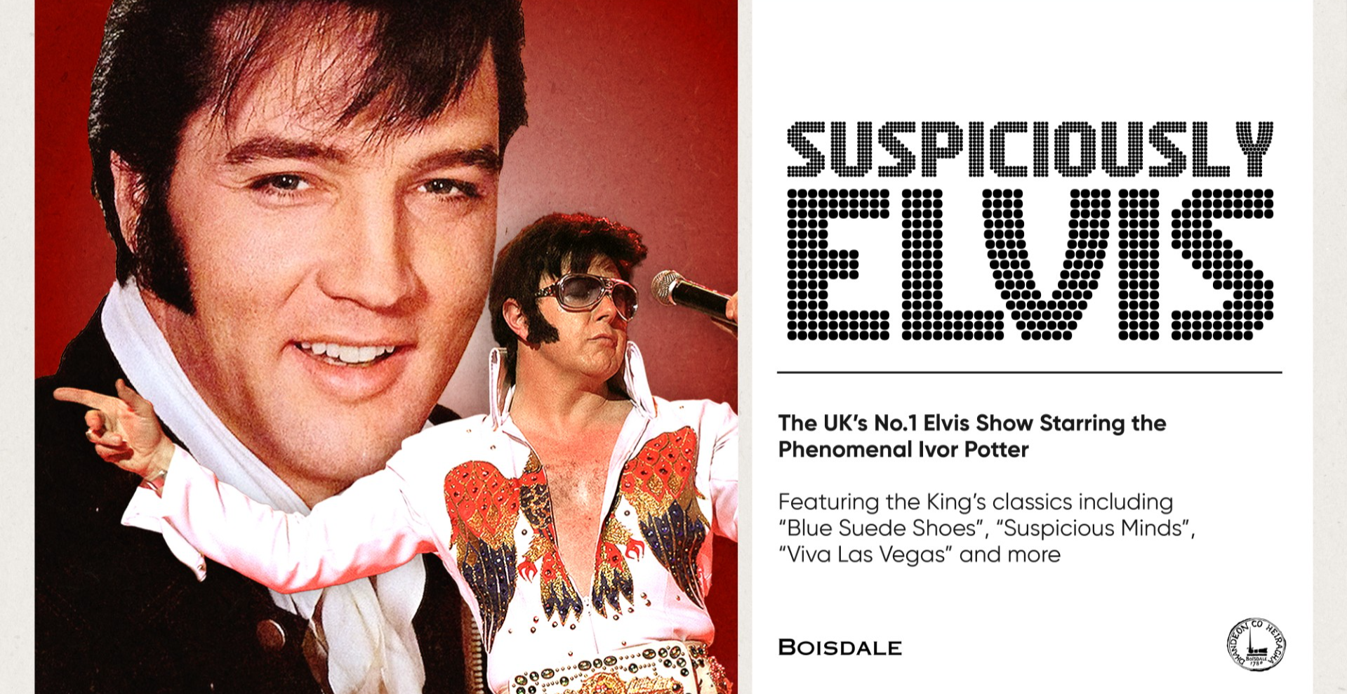 Suspiciously Elvis at Boisdale of Canary Wharf