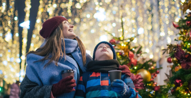 Christmas Lights Walking Tour of London