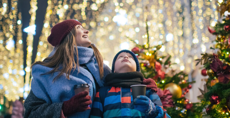 Christmas Lights Walking Tour of London