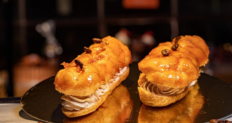 Eclairs from Aux Pains de Papy.