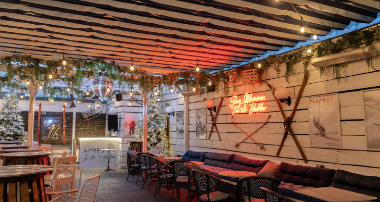 Bubba Oasis Islington's rooftop.