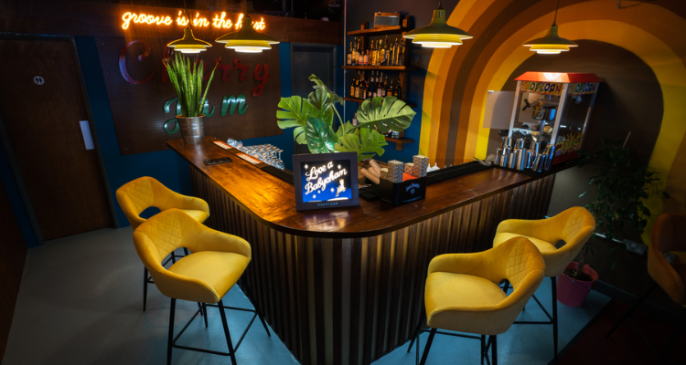 Interiors at Cherry Jam Stockport.