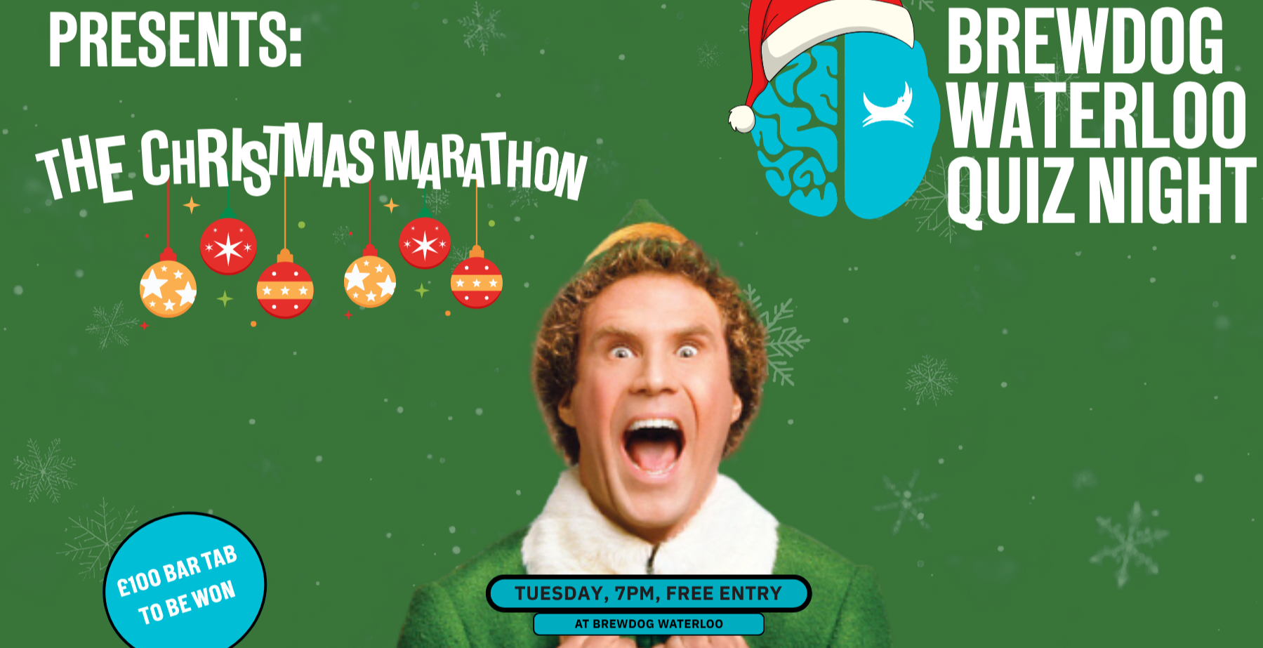 CHRISTMAS MOVIES MARATHON QUIZ NIGHT!