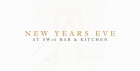 NEW YEARS EVE: SIX COURSE TASTING MENU