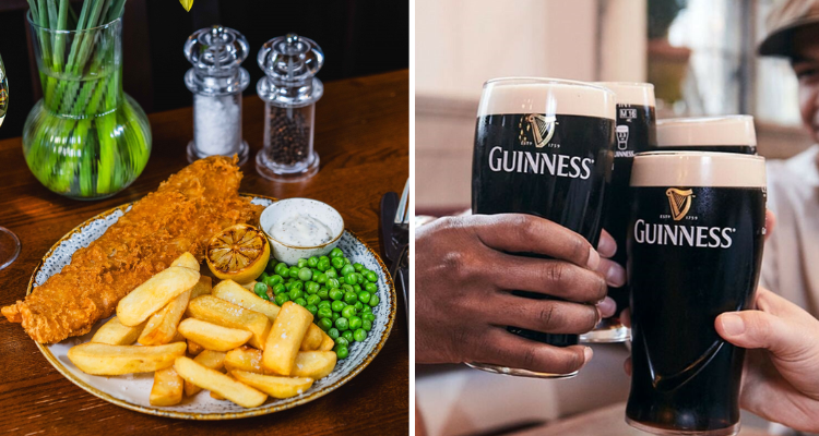 Food and drink at Punch & Judy London.