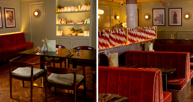 Interiors at The Delphine Glasgow.