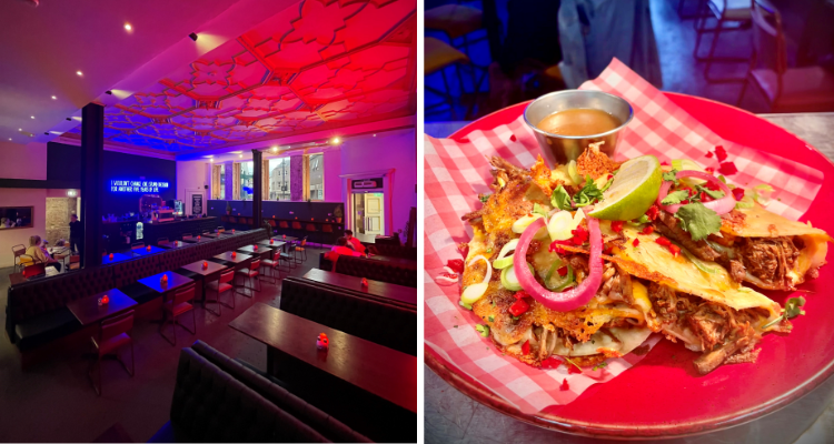 This Godless Place Stockport interiors and food.