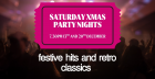 Saturday Christmas Party Nights
