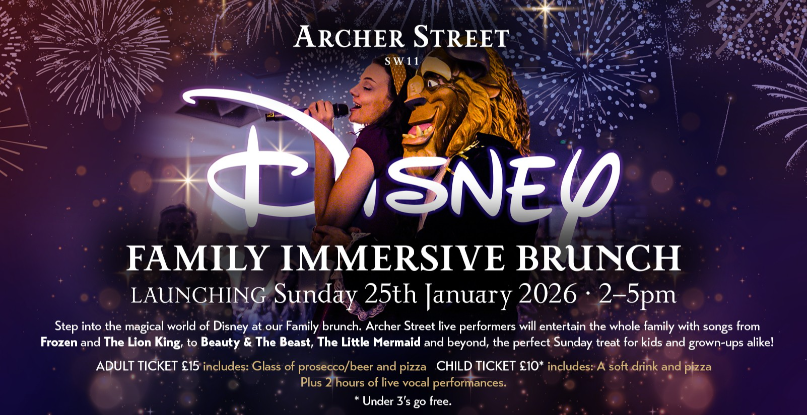 Family Disney Immersive Brunch, Northcote Road