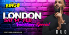 UKG Bingo Valentines London