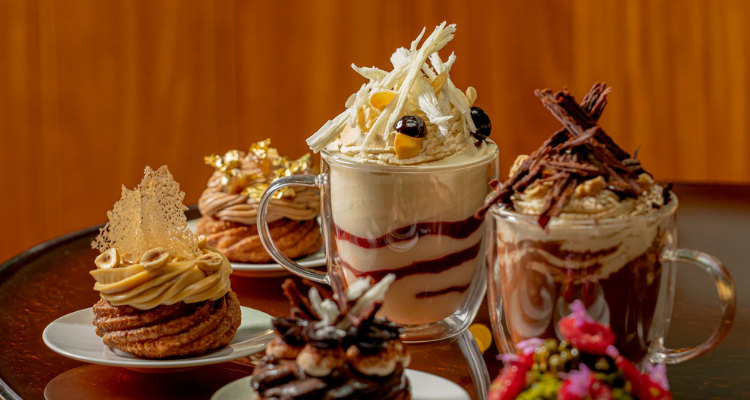 Hot chocolates from ABC Kitchens. 