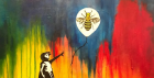 Paint A Pic: Street Art Balloon Bee
