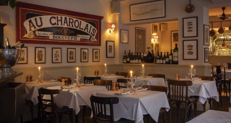 Bistro Sable Interiors in Islington.