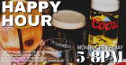 HAPPY HOUR - DRINKS FROM £4.50