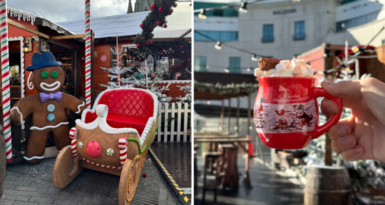 Gingerbread Christmas Bar Christmas Pop-Up in Birmingham.