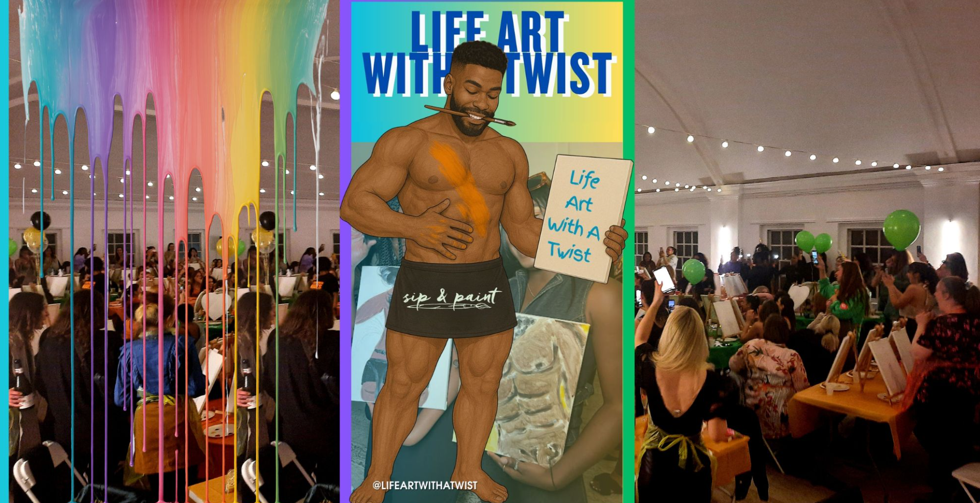 Life Art With A Twist Sip N Paint