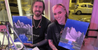 Paint and Sip - Bob Ross Snowy Mountains | City Gate