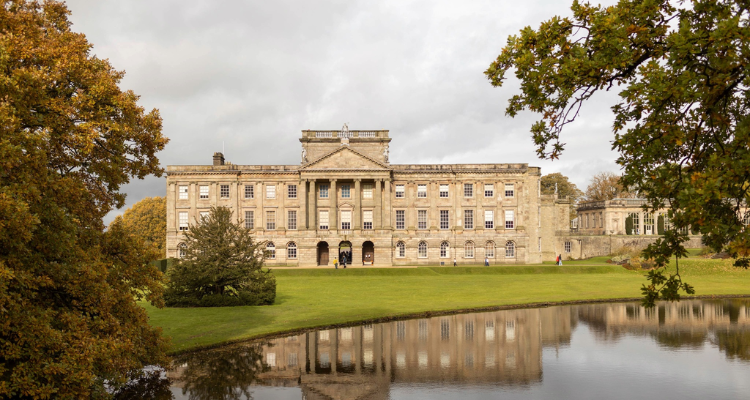 The house at Lyme in Cheshire.
