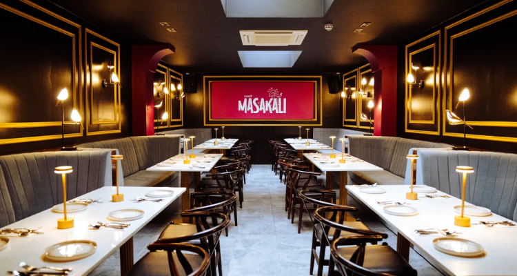 Masakali London interiors.