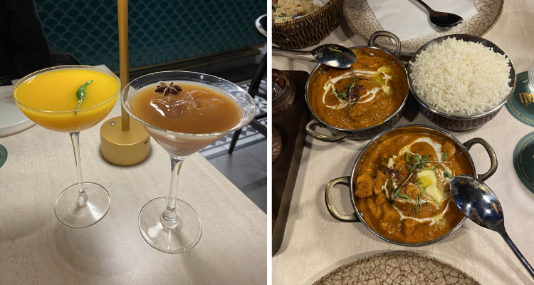 Curry and cocktails at Masakali.