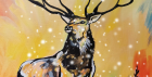 Paint A Pic: Monarch of the Glen In Snow
