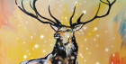 Paint A Pic: Monarch of the Glen In Snow