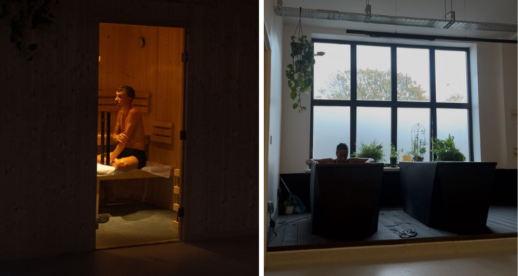 Stoke Newington Sauna and plunge pool.