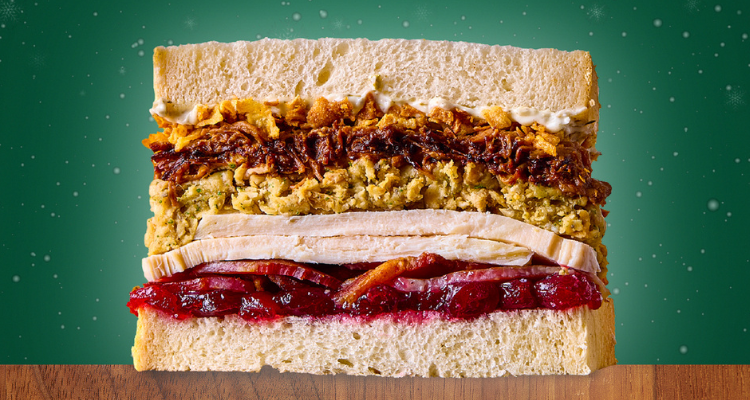 The Christmas Sandwich from Sandwich Sandwich.