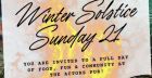 Solstice Celebration at the Actors