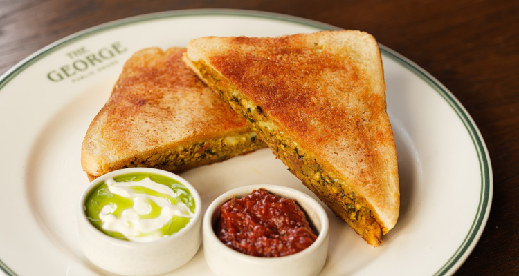 A Christmas Sandwich From The George.