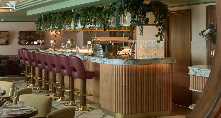 The Idler interiors.