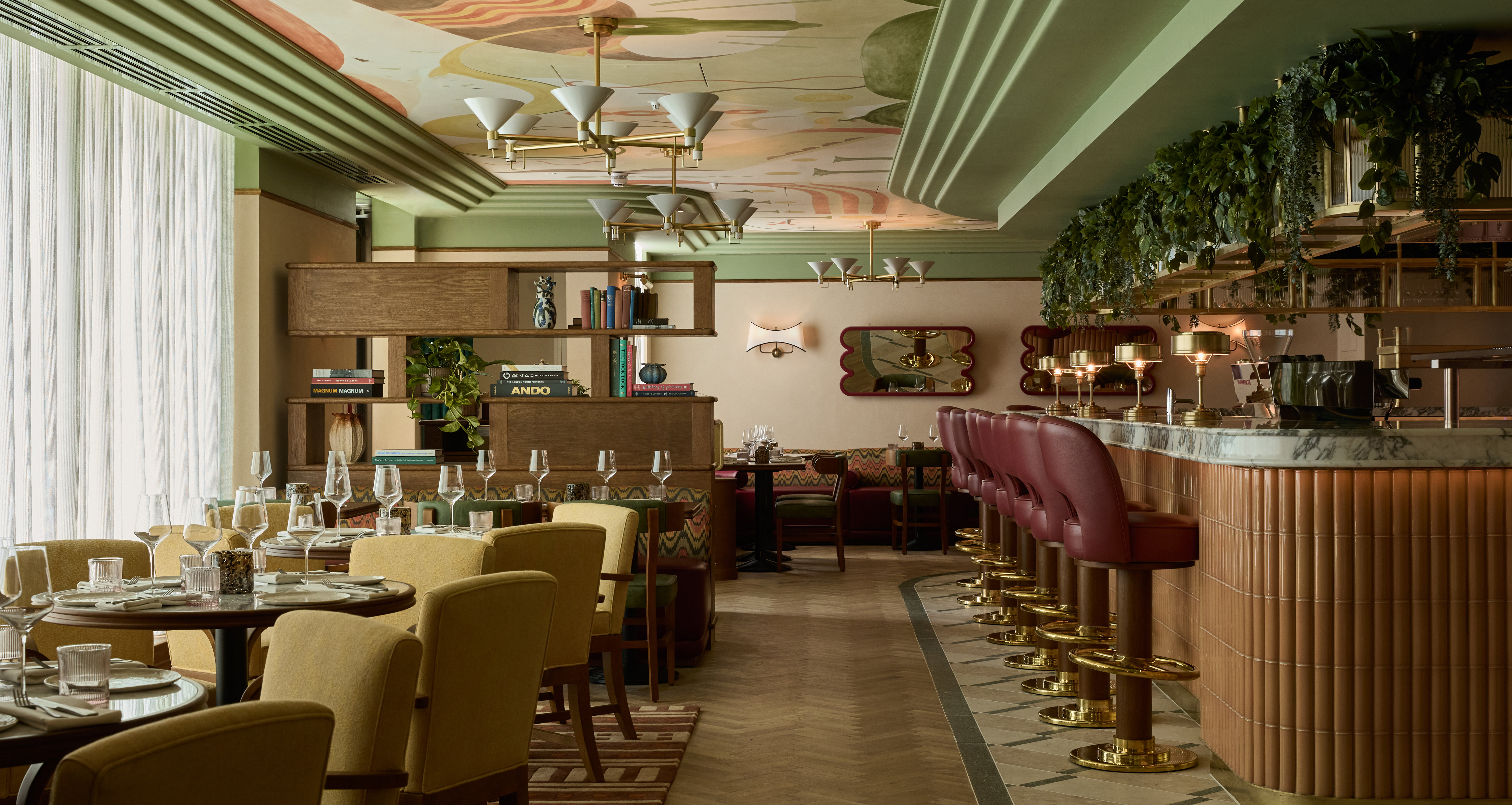 The Idler interiors.