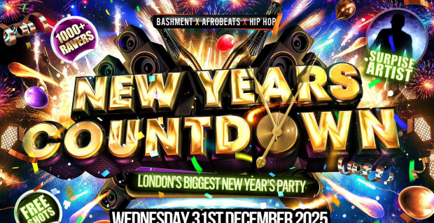 New Years Countdown - London's Biggest New Years Eve Party | Shoreditch
