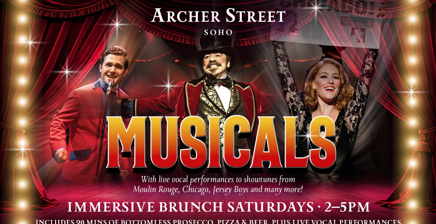 Archer Street Musicals Immersive Brunch Soho