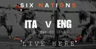 Six Nations: Italy Vs England