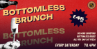 Saturday Bottomless Brunch!