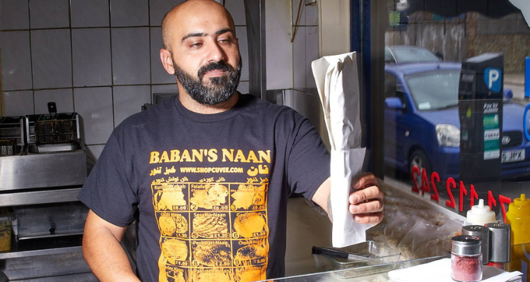 Malek from Baban's Naans.