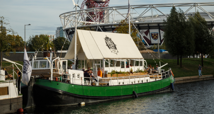 Barge East in Hackney Wick.