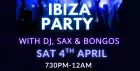 Ibiza Party with DJ, Sax and Bongos