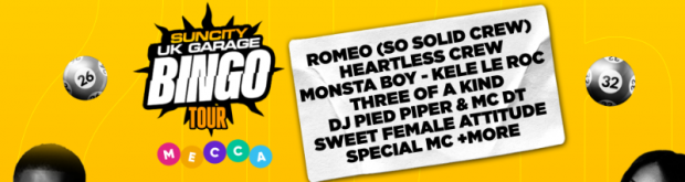 Sun City Bingo UK Garage